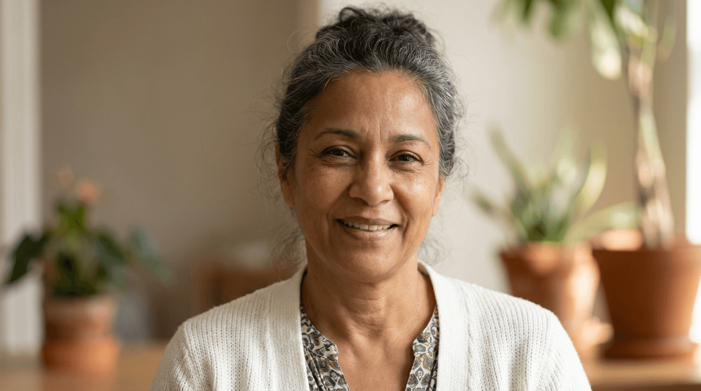 Portrait de Marie, assistante maternelle avec 15 ans d'expérience