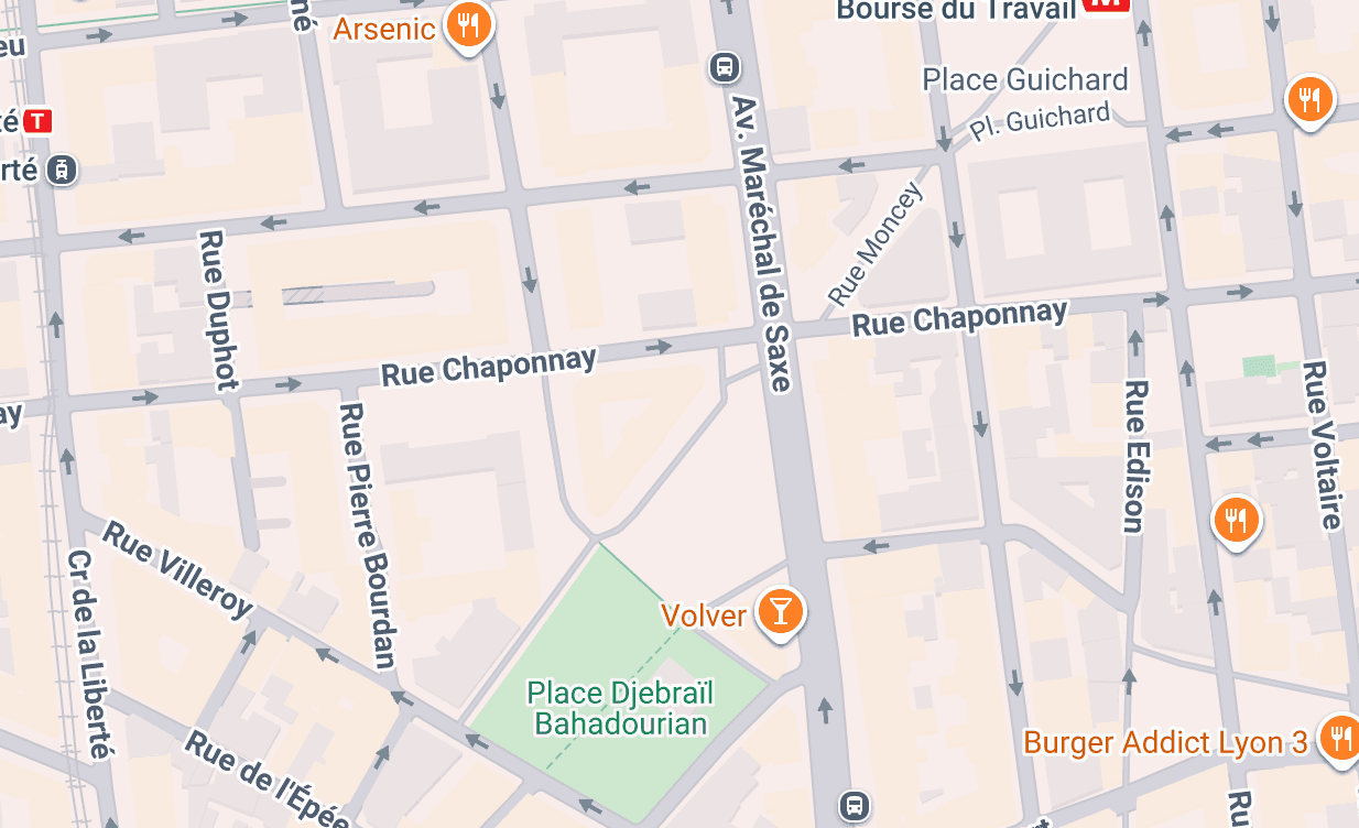 Carte montrant des assistantes maternelles disponibles